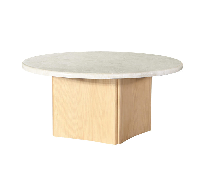 Qwin Coffee Table w/Natrual Marble Top - Image 8