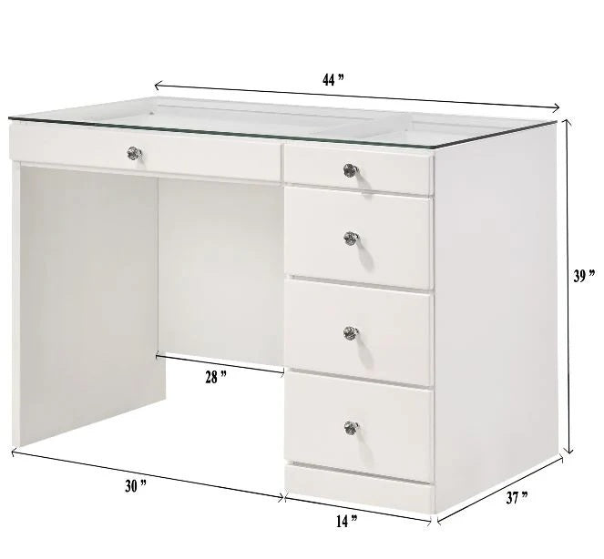 Morgan Vanity Set in White
