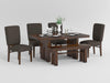 Sedley 58” Bench in Brown - 5415RF-13 - FAMSA Furniture (TX)