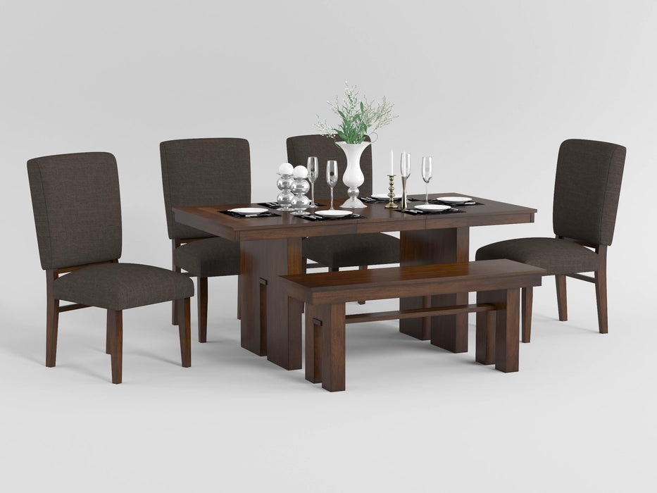 Sedley 58” Bench in Brown - 5415RF-13 - FAMSA Furniture (TX)