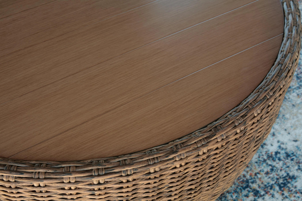 Double Point Outdoor Coffee Table