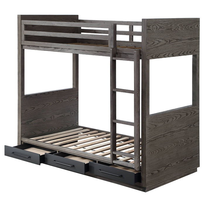Estevon Bunk Bed (T/T) w/Storage - Image 5