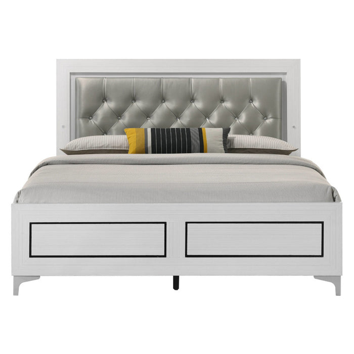 Casilda Queen Bed w/LED - Image 3