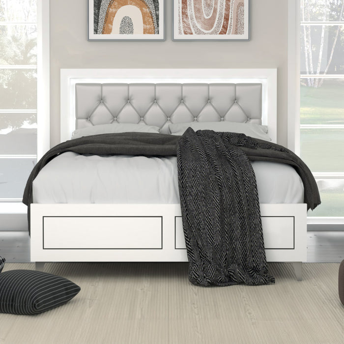 Casilda Queen Bed w/LED