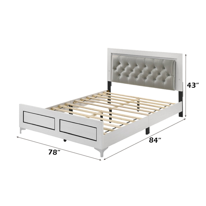Casilda Eastern King Bed w/LED - Image 8