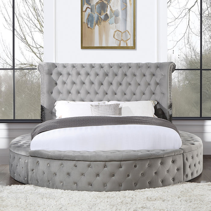 Gaiva Queen Bed w/Storage