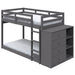 Gaston Bunk Bed (T/T) w/4 Drawers & 3 Compartments - Image 2