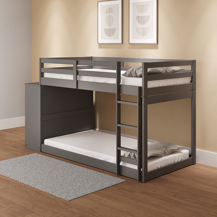 Gaston Bunk Bed (T/T) w/4 Drawers & 3 Compartments - Image 6