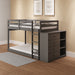 Gaston Bunk Bed (T/T) w/4 Drawers & 3 Compartments - Image 8