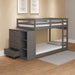 Gaston Bunk Bed (T/T) w/4 Drawers & 3 Compartments - Image 11