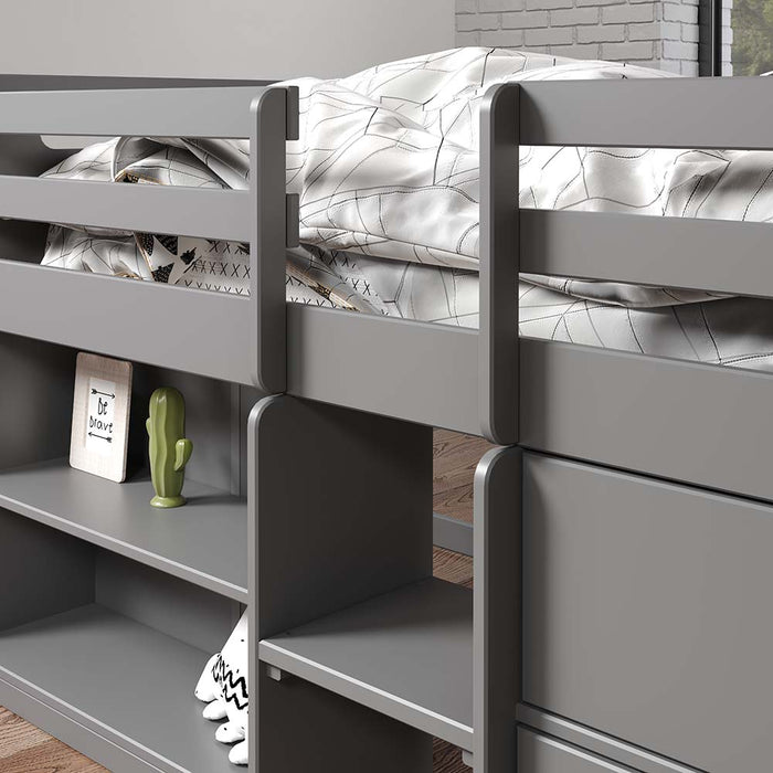 Fabiana Twin Loft Bed w/Storage - Image 5
