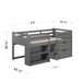 Fabiana Twin Loft Bed w/Storage - Image 8