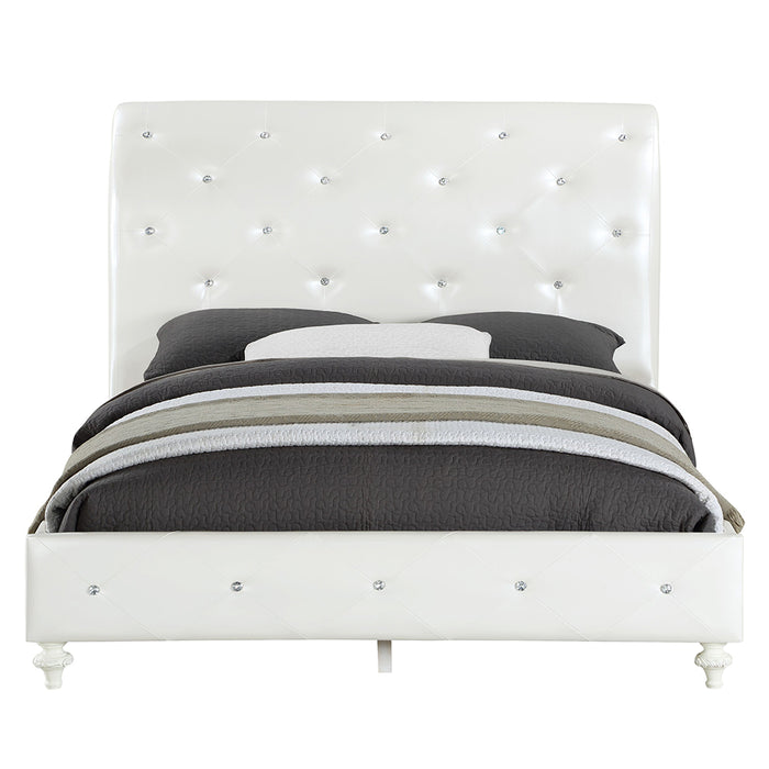 Dorothy Full Bed (Padded Sleigh) - Image 3