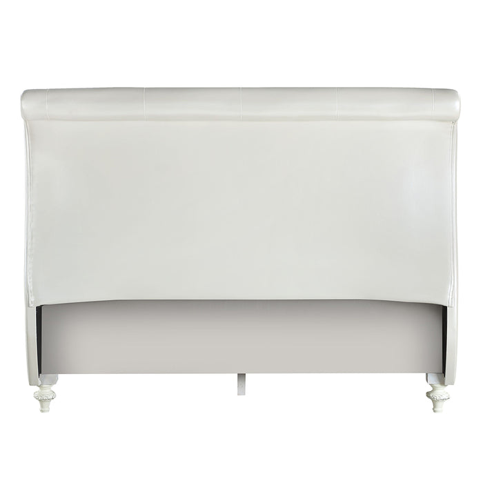 Dorothy Full Bed (Padded Sleigh) - Image 5