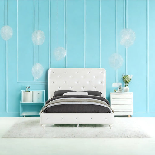 Dorothy Full Bed (Padded Sleigh) - Image 6