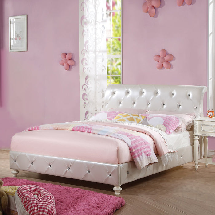 Dorothy Twin Bed (Padded Sleigh)