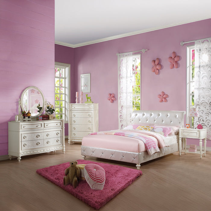 Dorothy Twin Bed (Padded Sleigh) - Image 7