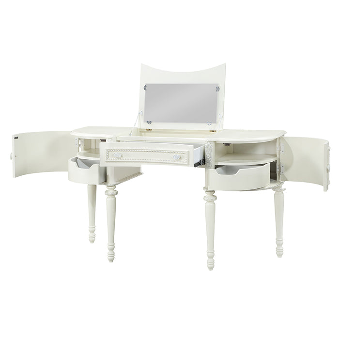 Dorothy Vanity Desk w/Mirror - Image 4