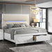 Tarian Queen Bed w/Storage & LED