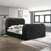 Kana Eastern King Bed w/LED, Fireplace & TV Cabinet