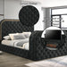 Kana Eastern King Bed w/LED, Fireplace & TV Cabinet - Image 8