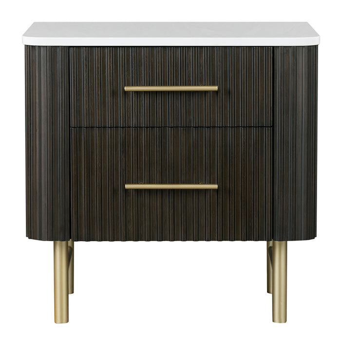 Clayten Nightstand w/Marble Top - Image 3