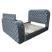 Kana Eastern King Bed w/LED, Fireplace & TV Stand - Image 2