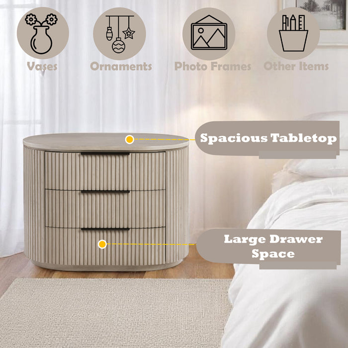 Leanna Nightstand w/USB Port - Image 11