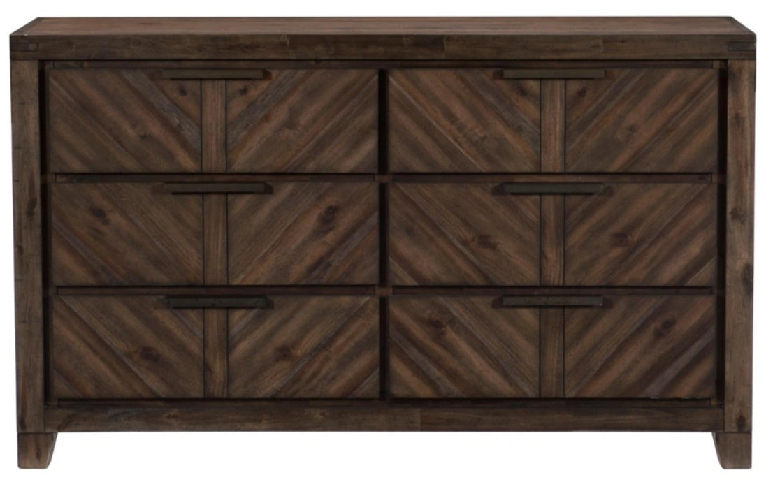 Parnell Dresser in Rustic Cherry 1648-5