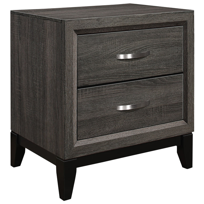 Davi Nightstand in Gray - 1645-4 - FAMSA Furniture (TX)
