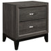 Davi Nightstand in Gray - 1645-4 - FAMSA Furniture (TX)