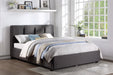 Aitana Queen Platform Bed in Gray - 1632GH-1 - FAMSA Furniture (TX)