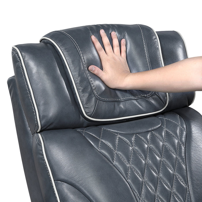 Apex Power Double Reclining Love Seat With Center Console