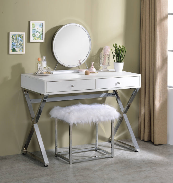 Adao Vanity Mirror & Stool - Image 8