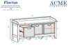 Flavius Bench w/Storage - Image 9