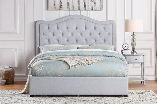 Toddrick Full Platform Bed with Storage Drawers in Gray - 1642F-1DW - FAMSA Furniture (TX)