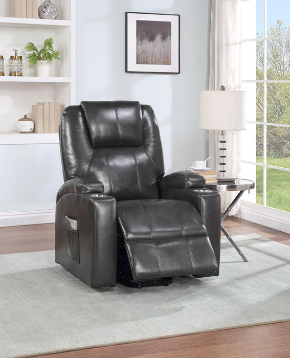 Evander Recliner w/Power Lift & Massage - Image 20
