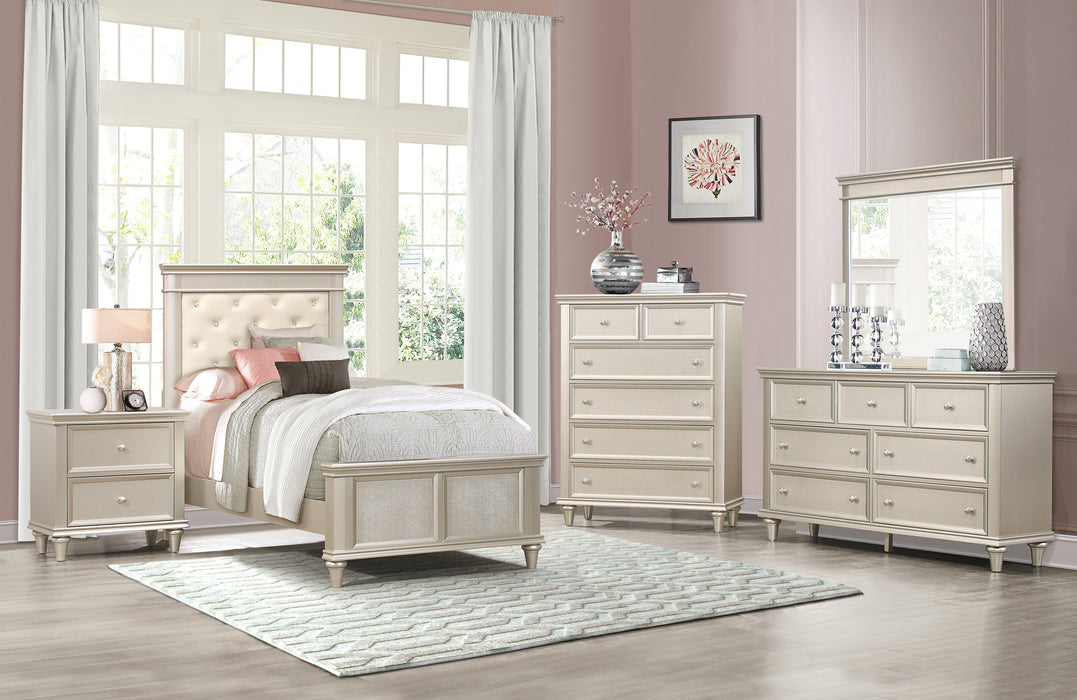 Celandine Dresser in Gold/Silver/Champagne - 1928-5 - FAMSA Furniture (TX)