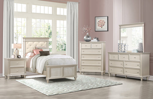 Celandine Mirror in Gold/Silver/Champagne - 1928-6 - FAMSA Furniture (TX)