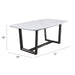 Madan Dining Table w/Natrual Marble Top - Image 5