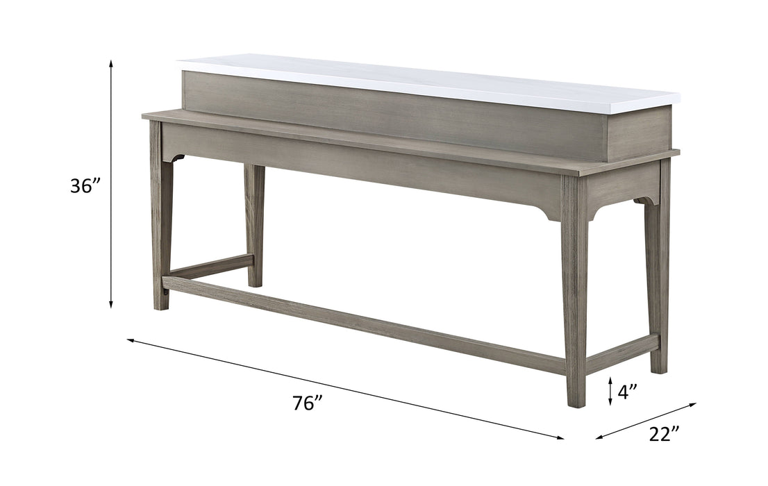 Wandella 4Pc Pack Counter Height Table Set w/USB Port - Image 7