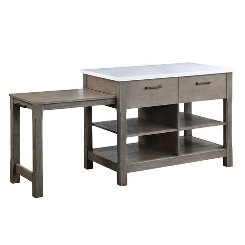 Feivel Kitchen Island w/Pull Out Table - Image 2