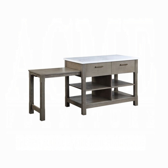Feivel Kitchen Island With Pull Out Table - FAMSA Furniture (TX)