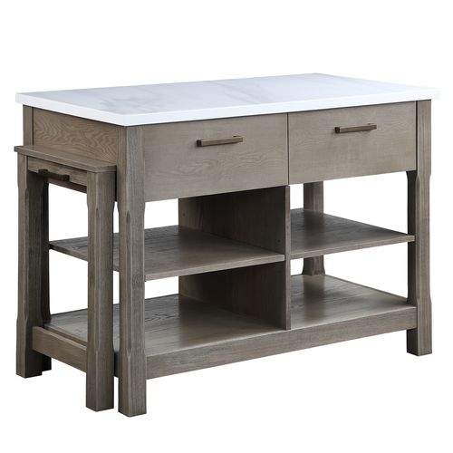 Feivel Kitchen Island w/Pull Out Table - Image 4