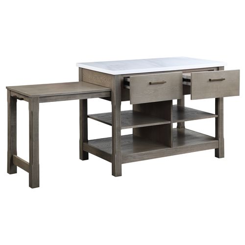 Feivel Kitchen Island w/Pull Out Table - Image 6