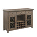 Raphaela Server w/Cup Holder & Wine Rack - Image 2