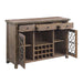 Raphaela Server w/Cup Holder & Wine Rack - Image 4