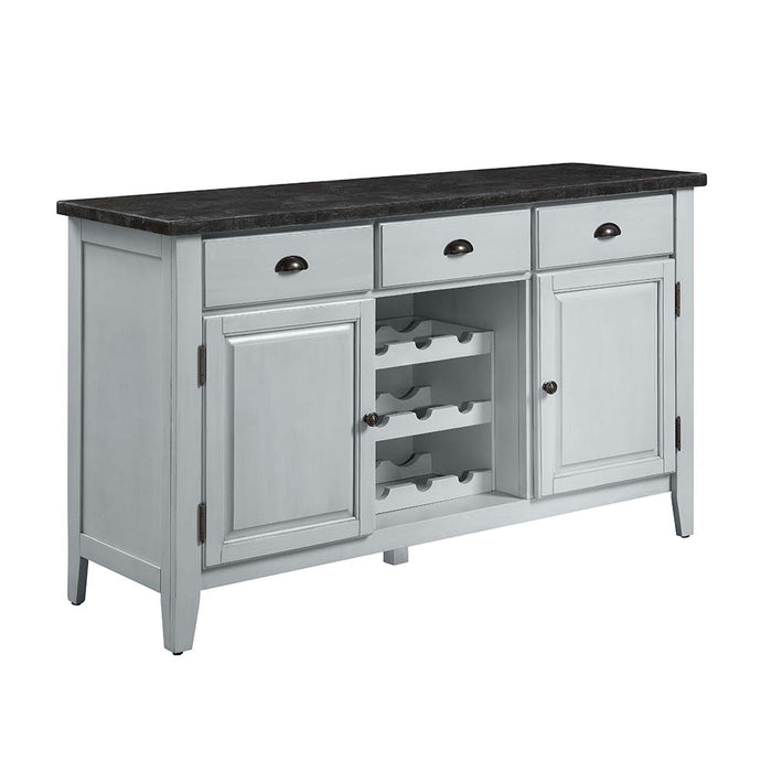 Lanton Server w/Natrual Marble Top - Image 3