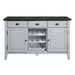 Lanton Server w/Natrual Marble Top - Image 9
