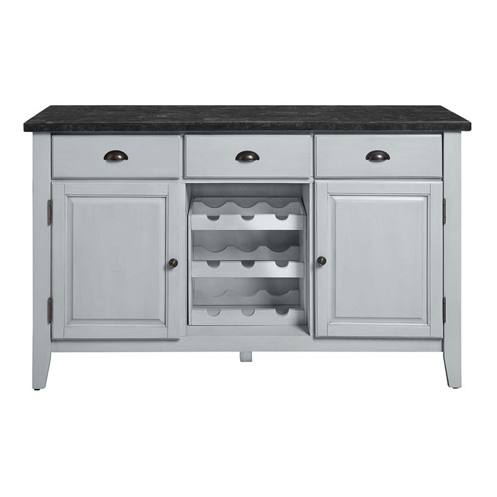 Lanton Server w/Natrual Marble Top - Image 16